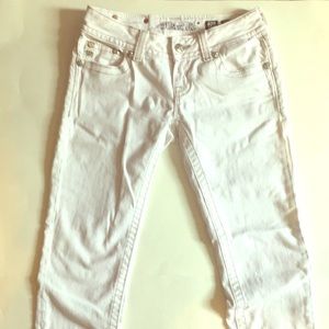 Miss Me White Skinny Jeans